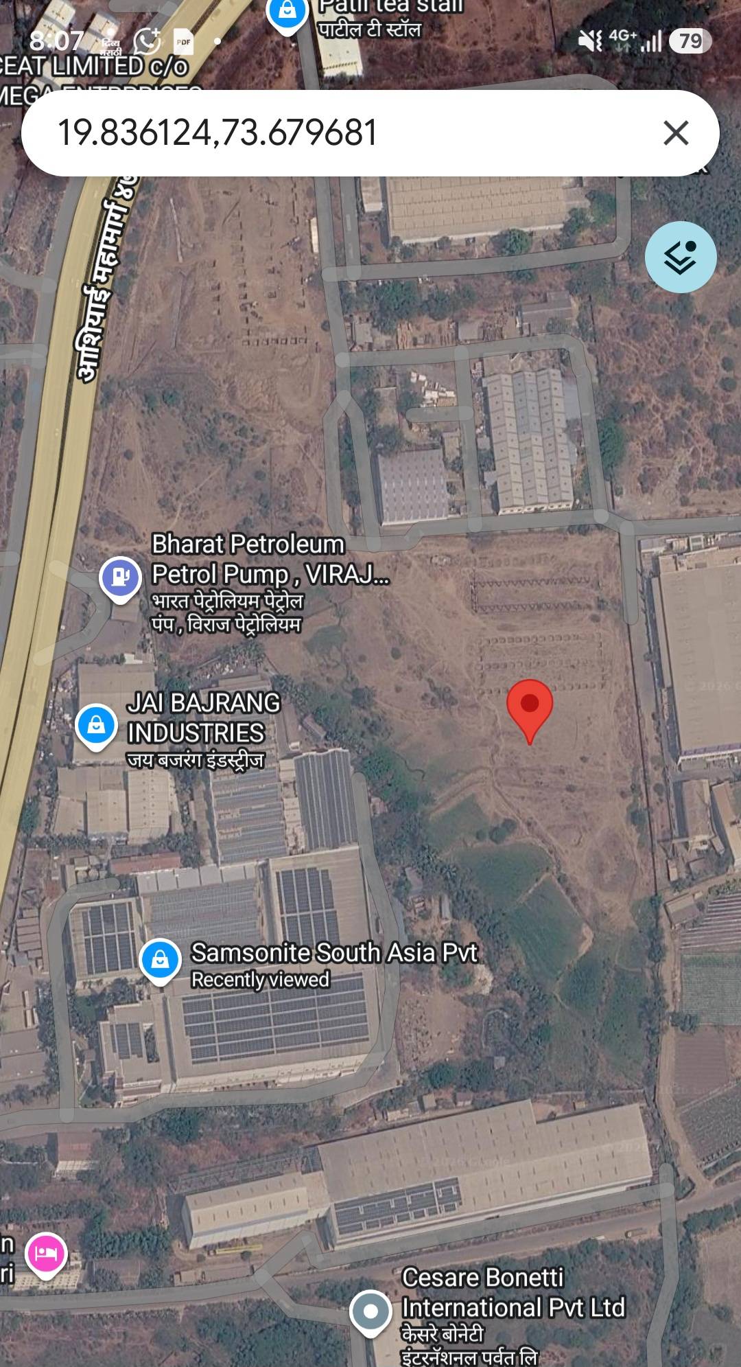 3 Lacs Sq.Ft. BTS Gonde Dumala Igatpuri, warehouse in Nashik